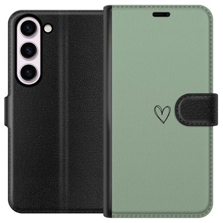 Kompatibelt Plånboksfodral till Samsung Samsung Galaxy S23 Hjärta