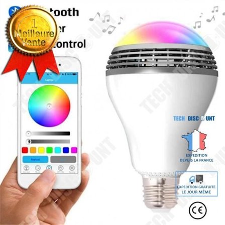 Bluetooth-högtalare - TD - LED-lampa - Dimmbar - APP-kontroll - Bluetooth 4.0
