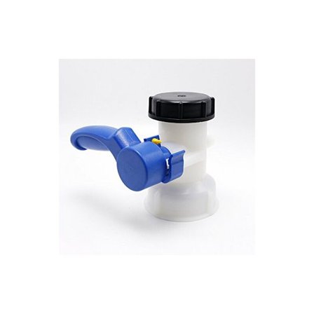 Ventil til IBC-tank 1000 liter 2 / 60 mm.
