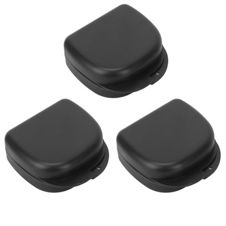 Dental Beholder Etui Kompakt Tandprotese Rejse Mundbeskytter Opbevaringsbeholder