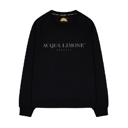 Acqua Limone College Classic Tröjor Unisex Svart XXL