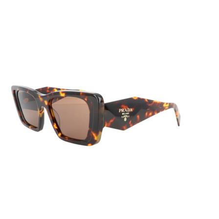 Prada SunBril , Bruin , Dames , Maat: ONE Size Zonnebrillen