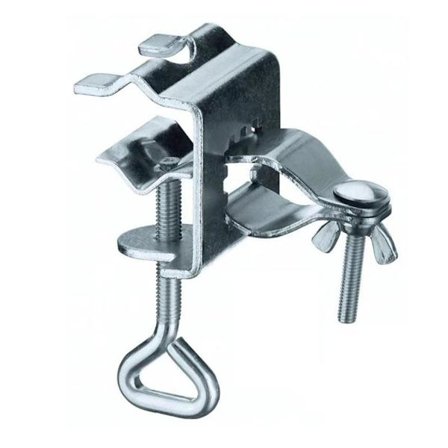 Balkonparasolholder Parasolbordsklemme Terrasse Parasolholder til parasol 24mm-32mm Diameter