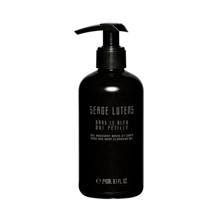 Serge Lutens Dans Le Bleu Qui Pétille - Gel Moussant Mains et Corps 240ml Uomo - Bagno e Doccia