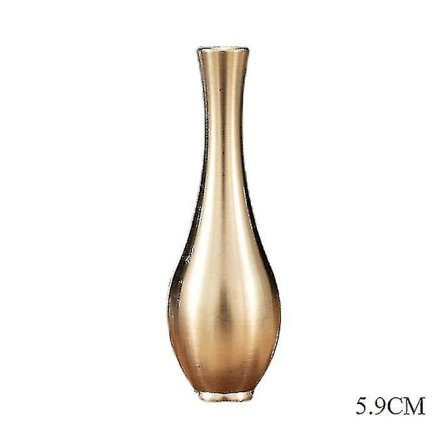 Mini Vase af Rent Kobber Guld Dekoration Stue Antik Vase Unik Blomstervase-yuhao