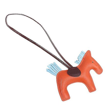 Käsintehty Pu-nahkainen hevosavaimenperä Eläin avaimenperä Naisten Laukku Avaimenperä Charm (2kpl)