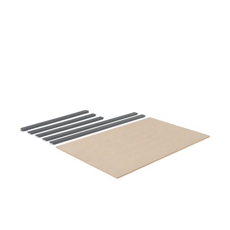 Fachboden COMBO, 1840 x 1230 mm, grau