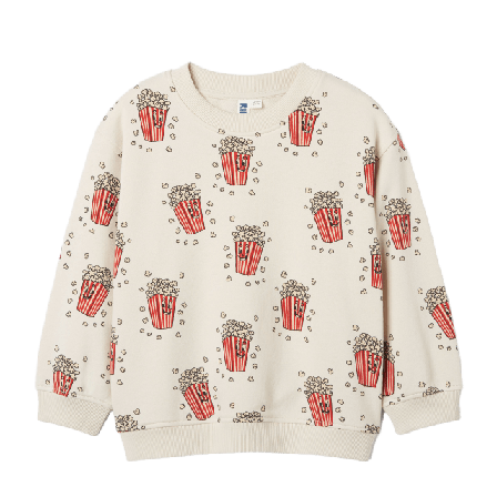 RIKIKI Collegetröja med tryck MILES Hoodies & sweatshirts Gul 98/104