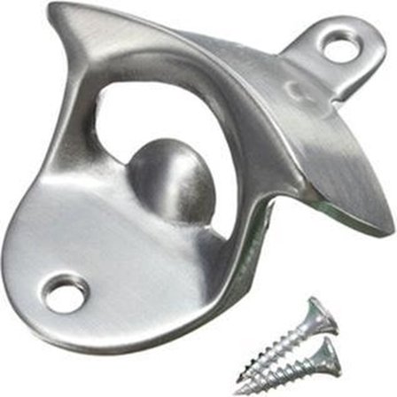 Go Go Gadget - Flasköppnare Silver | Öl/Flasköppnare | Väggmontering | Väggöppnare
