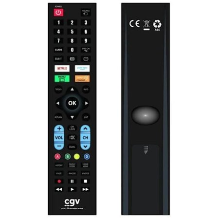 Ersättningsfjärrkontroll - CGV - FIDELIO Samsung - För Samsung TV-apparater - Utan programmering - Klar att använda