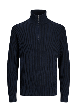 Jack & Jones Liam Knit Half Zip Jnr Hoodies sweatshirts Herr Blå 128