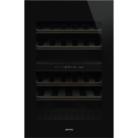 Smeg CVI414NX indbygget vinkøleskab, sort | KitchenOne