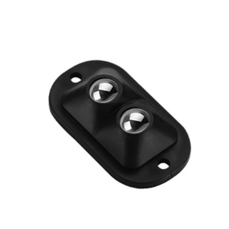 8st/ set Förvaringslåda Hjul Möbelremskiva SVART BB