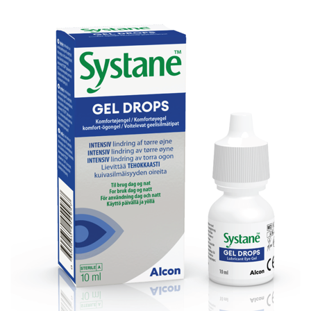 Systane Gel Drops Komfortøyegel, 10 ml