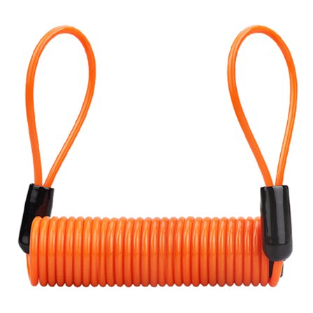 Motorcykelpåminnelse Kabel Skivlås Kabel Stöldskyddsfjäder vajer Motorcykel Cykel skoter Skivlås Säkerhetskabel