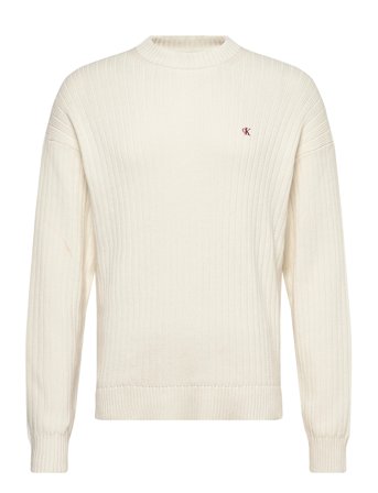 Calvin Klein Jeans | Ls Vertical Texture Cttn Crewnk | XXL