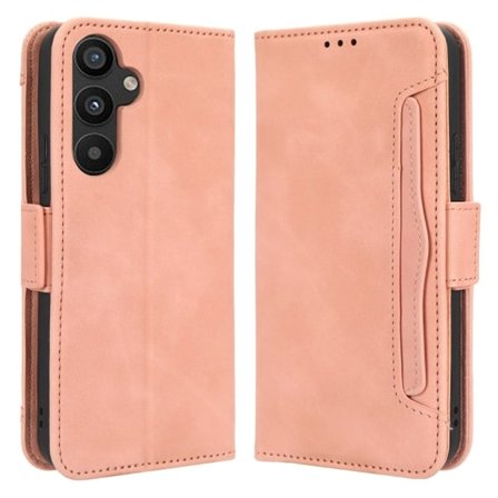 Moderni Nahkalaukku For Samsung Galaxy A34 5G - Pinkki