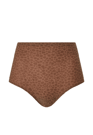 Chantelle Softstretch High-Cut Brief Trosor Dam Brun ONESIZE