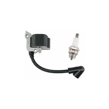 Sytytyspuola sytytystulpalla ruohonleikkureille Stihl FS38, FS46, FS45, FS55, FC55, FC55Z, FC55-DZ, HL45, HL45Z, HL45-DZ, HS45, HS45z, km55, km55rz, 