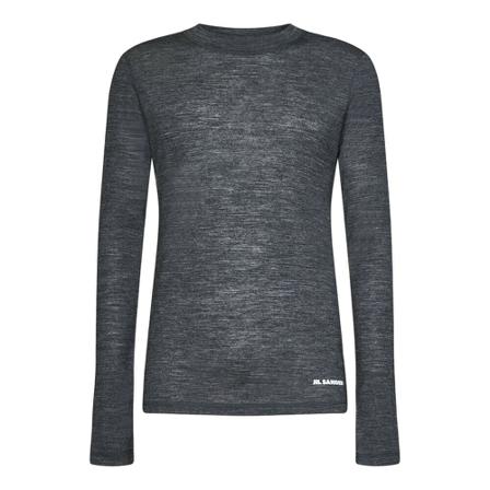 Jil Sander, T-Shirts Grijs, Heren, Maat:M