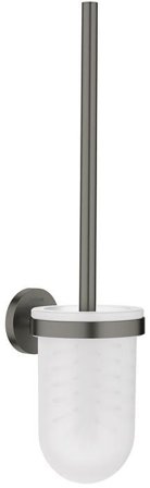 Grohe Essentials Toalettbørste med holder Børstet Hard Graphite, Baderom