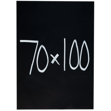 KRITTAVLE PLATE 70X100 SORT