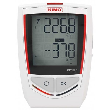 Kimo KTT320 Temperaturmåler, Måleinstrumenter