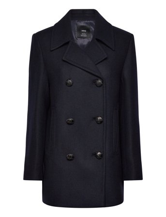 Mango | Structured Oversize Wool Coat | S