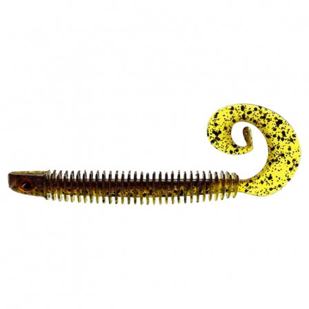 Westin RingTeez Curltail 10cm 4g - Green Pumpkin Purple (8pcs)