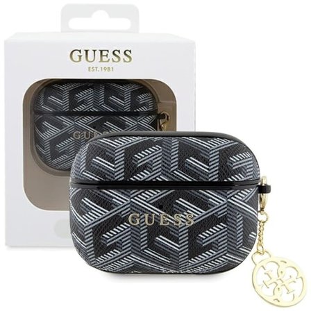 Guess GUAPPGCE4CK-deksel til AirPods Pro - svart GCube Charm