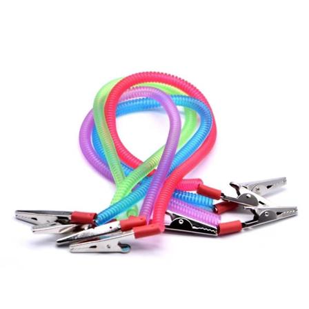 Galaxy Serviettklemme Fleksibel Elastisk Plastserviettholder (4-pakning 35cm)
