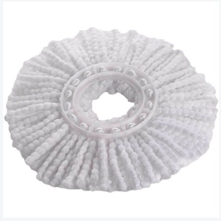 Mikrofibermopp for gulvmopp med blå vriderbøtte