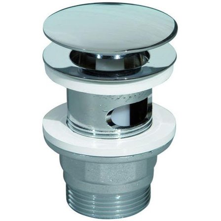 Purus 8573410 Bunnventil for vaskeservanter, med pop-up, Baderom