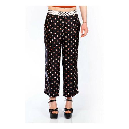 Liu Jo, C16106T8935-Y9269 Pantalone Czarny, Kobieta, Rozmiar: S