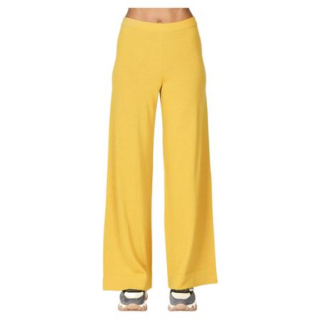 Liviana Conti, Wide Trousers Geel, Dames, Maat:S