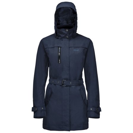 Jack Wolfskin Kimberley Coat Women unlined parkas Blue L