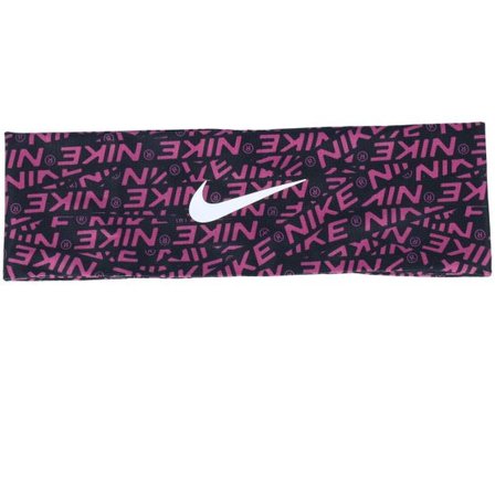 Nike - Lila headband Beanie - Fury 3.0 Print Cosm Fuchsia/White Headband @ Hatstore