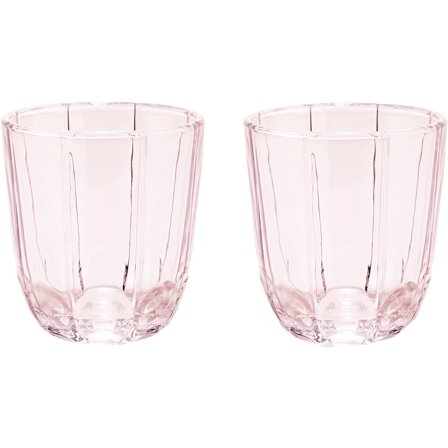 Holmegaard Lily vannglass 32 cl 2 stk, cherry blossom