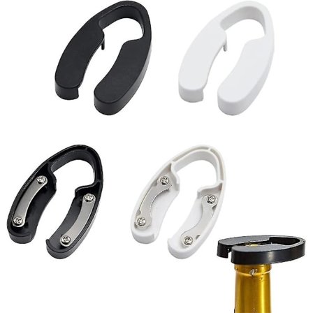 10 stk (5 hvide + 5 sorte) Vinfolie Fjernere Vinfolie Skærer Plastikfolie Skærer Vin Håndholdt Vin Flaske Folie Skærer Værktøj Tilbehør Til Vinelskere