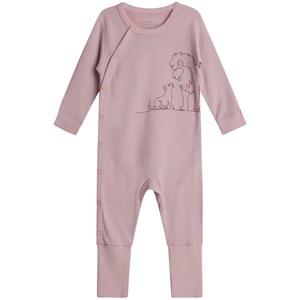 Hust&Claire Dusty Rose Magan Jumpsuit 74 cm - All in ones - 74 cm - Pink