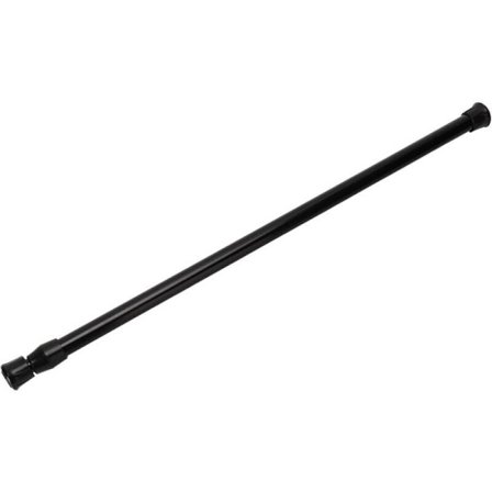 Teleskopisk gardinstångsset (40-70 cm), ingen borrning krävs, fjäderspänningsgardinstång, lämplig för kök, badrum, garderober och fönster.