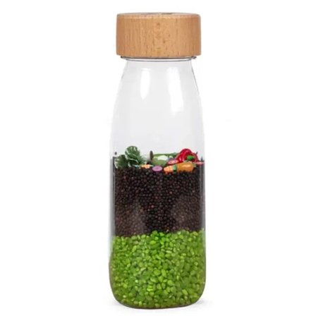 Lär dig grönsaker sensorisk flaska