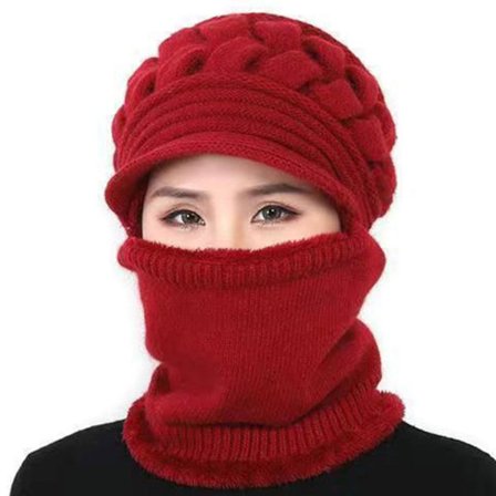 Mordely Winter Balaclava Hat Ski Mask Windproof Fleece Adjustable Super Warm Scarf Hat For For Mom Mother''s Day Gift