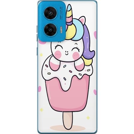 Mobilskal till Motorola G96 med Glad enhörning