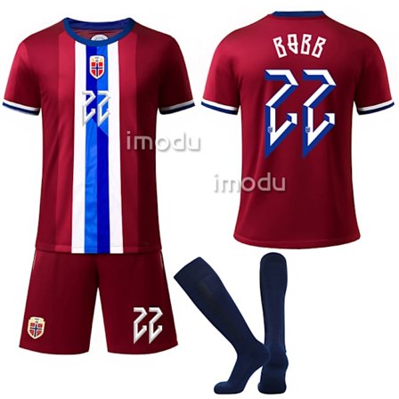 Norges landslag i fotball, barnelagstrøye NO.22 Bobb