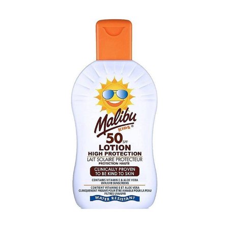 Malibu SPF 50 Kids Lotion 200 ml, Skincare, Til Mor & Barn, Skincare Til Børn