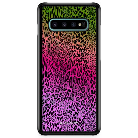 Bjornberry Skal Samsung Galaxy S10 - Gradient Leopard
