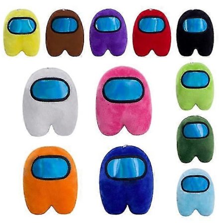 Among Us Plyschleksak Gosedjur Söta Mjuka Figurer För Barn 10cm