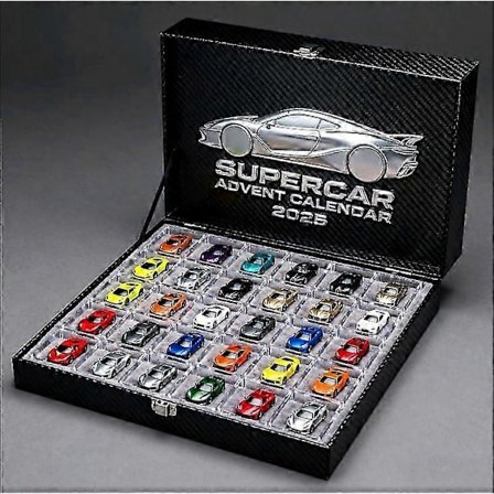 Julkalender 2025 Full-Style Akryldekoration