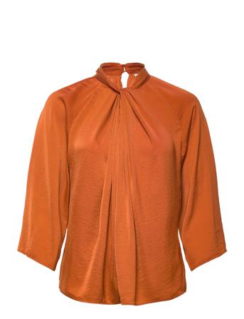 Kotoiw Blouse Pitkähihainen Pusero Paita Oranssi InWear